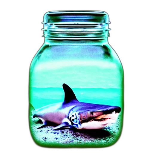 bottle, animal, creature, 3d render transparent PNG cut-out