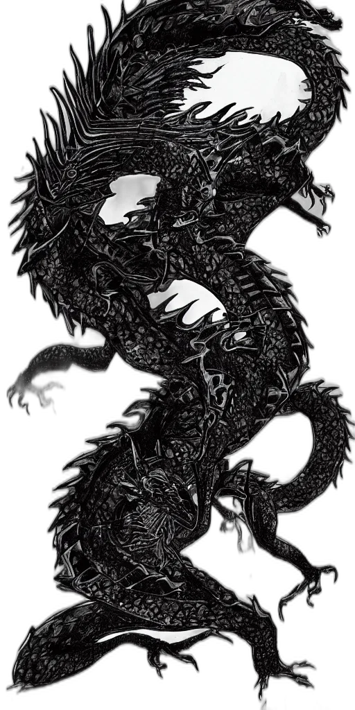 dragon, creature, animal, sword transparent PNG cut-out