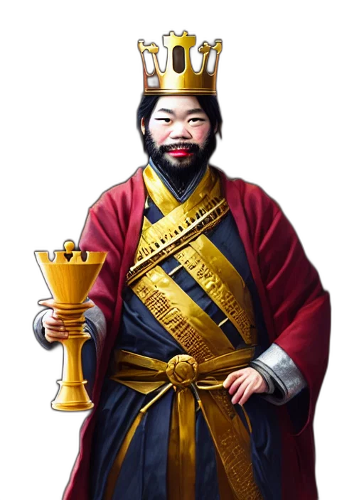 crown, staff, sword, face transparent PNG cut-out