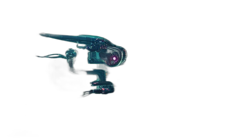weapon, robot, dragon, creature transparent PNG cut-out