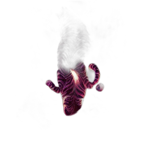 creature, dragon, animal, hair transparent PNG cut-out