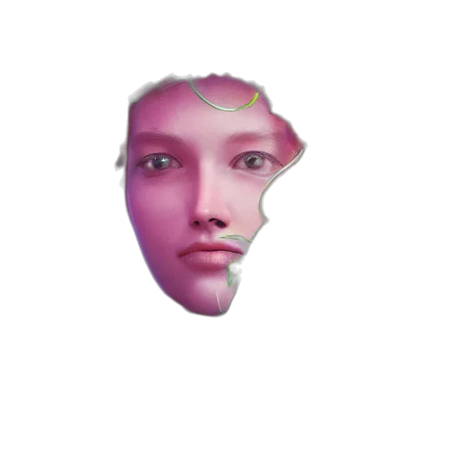 face, mask, creature, crown transparent PNG cut-out