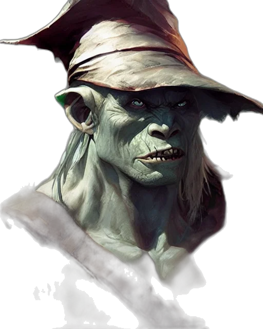 hat, face, mask, staff transparent PNG cut-out
