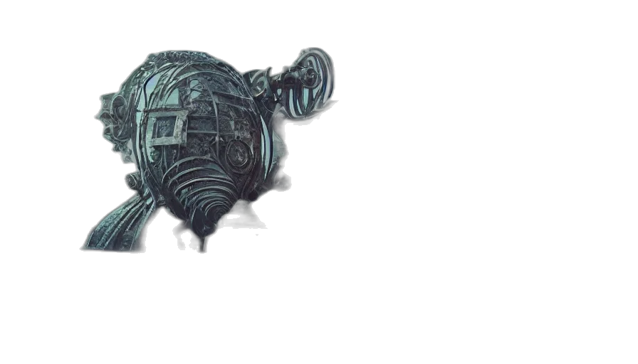 weapon, mask, robot, crown transparent PNG cut-out