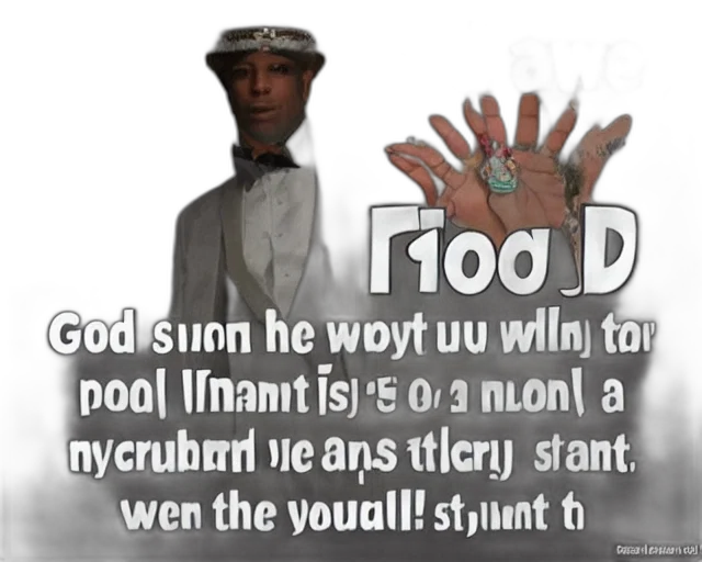 food, god, pimp transparent PNG cut-out