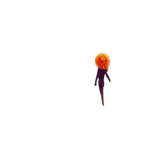creature, staff, robot, umbrella transparent PNG cut-out