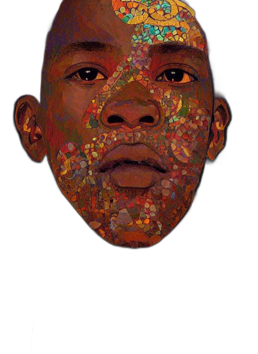mask, face, creature, crown transparent PNG cut-out
