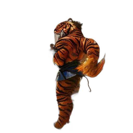 animal, creature, staff, jacket transparent PNG cut-out