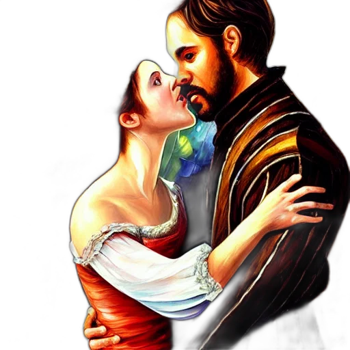 oil painting, photorealistic, fantasy art, watercolor transparent PNG cut-out