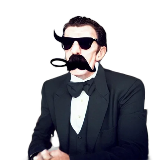 staff, mask, face, jacket transparent PNG cut-out