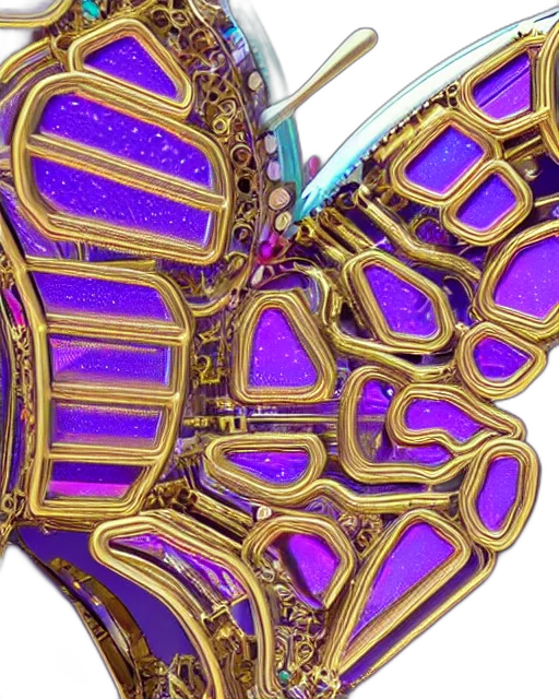 jewelry, crown, jacket, vaporwave transparent PNG cut-out