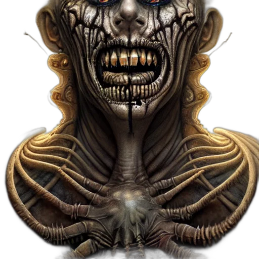 face, creature, mask, staff transparent PNG cut-out