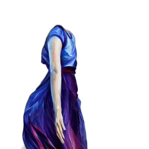 dress, staff, face, concept art transparent PNG cut-out