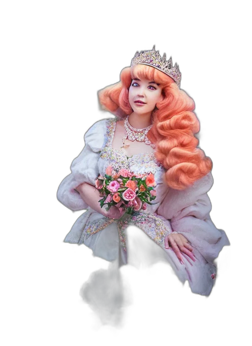 crown, dress, jewelry, flower transparent PNG cut-out