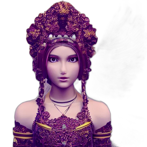 crown, jewelry, dress, staff transparent PNG cut-out