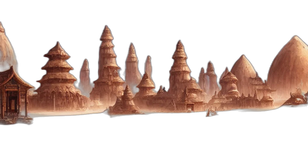 crown, concept art, 3d render, fantasy art transparent PNG cut-out