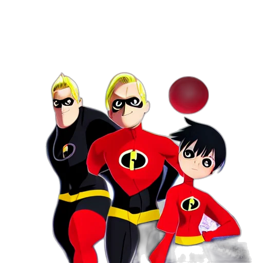 comic book art, cartoon, concept art, 3d render transparent PNG cut-out