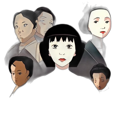 mask, face, staff, anime transparent PNG cut-out