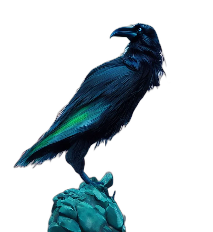 animal, crown, staff, creature transparent PNG cut-out