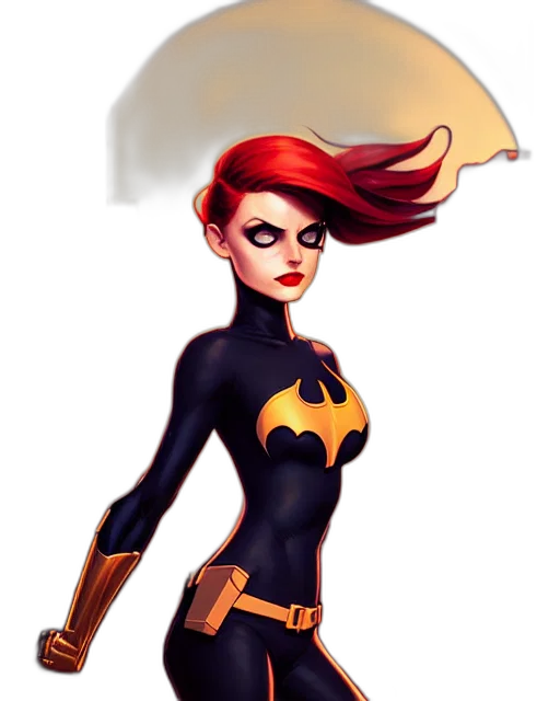 comic book art, concept art, cartoon, fantasy art transparent PNG cut-out