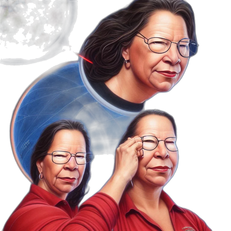 jewelry, face, staff, photorealistic transparent PNG cut-out