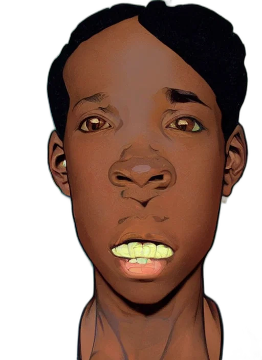 face, cartoon, photorealistic, concept art transparent PNG cut-out