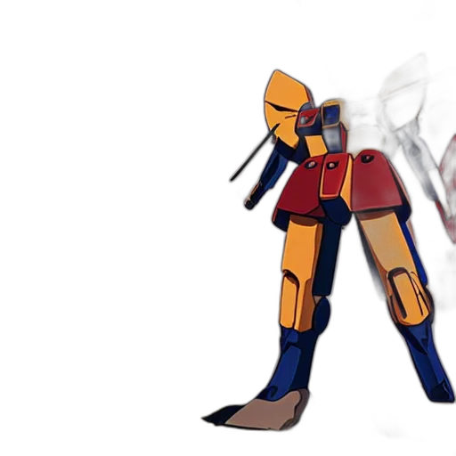 robot, weapon, sword, staff transparent PNG cut-out