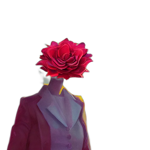 flower, crown, jacket, hat transparent PNG cut-out