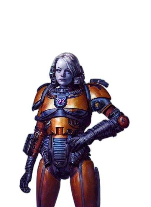 robot, weapon, staff, concept art transparent PNG cut-out