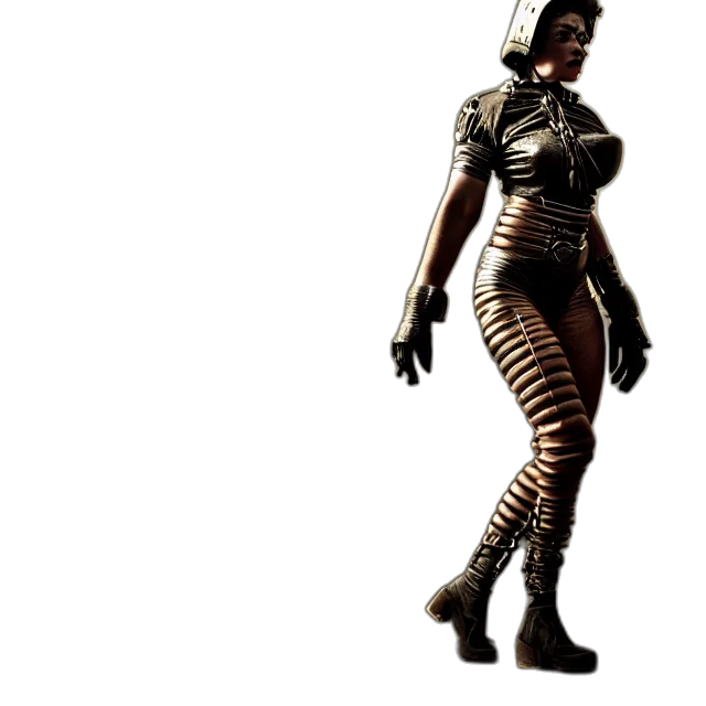 dress, robot, creature, animal transparent PNG cut-out