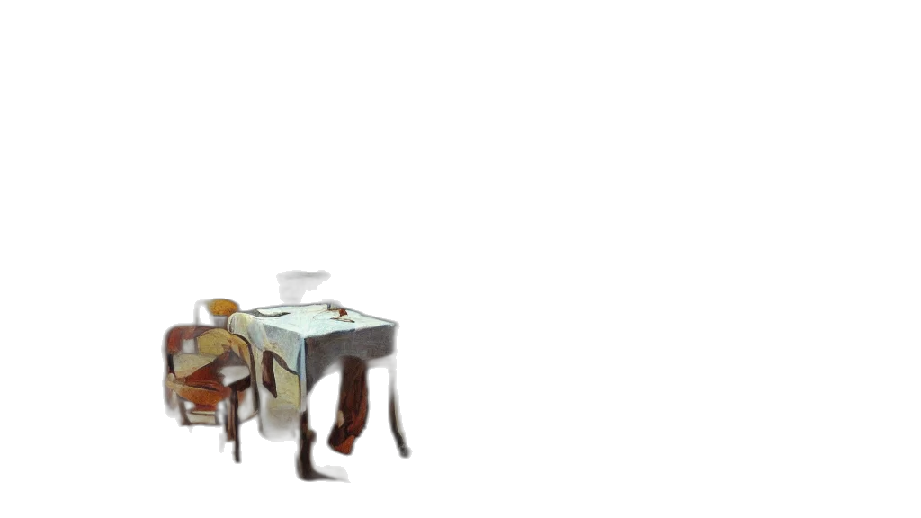 furniture, staff, robot, 3d render transparent PNG cut-out
