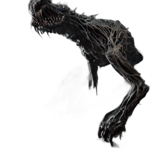 creature, animal, hair, dragon transparent PNG cut-out