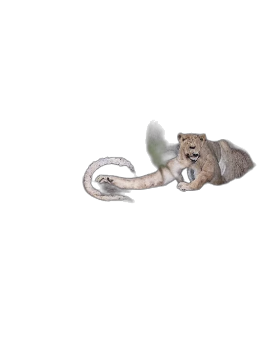 animal, creature, dragon, staff transparent PNG cut-out