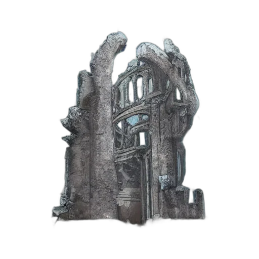 building, crown, weapon, furniture transparent PNG cut-out