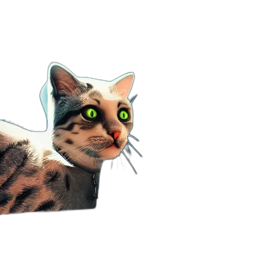 animal, creature, staff, photorealistic transparent PNG cut-out