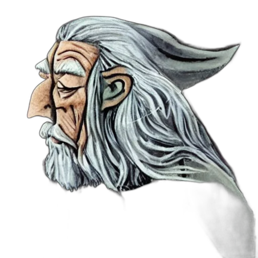 face, staff, mask, dragon transparent PNG cut-out