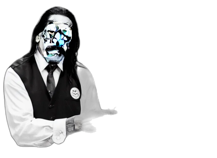 mask, robot, face, staff transparent PNG cut-out