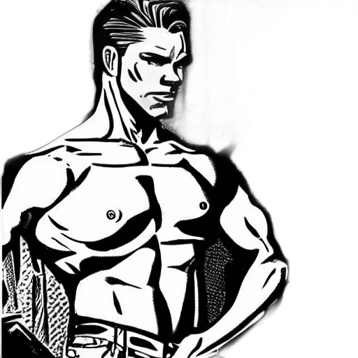 comic book art, cartoon, pencil sketch, concept art transparent PNG cut-out