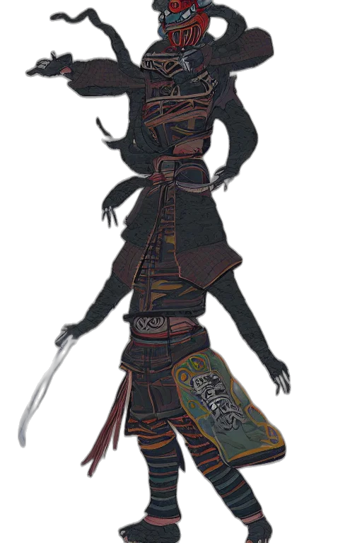 staff, mask, weapon, sword transparent PNG cut-out