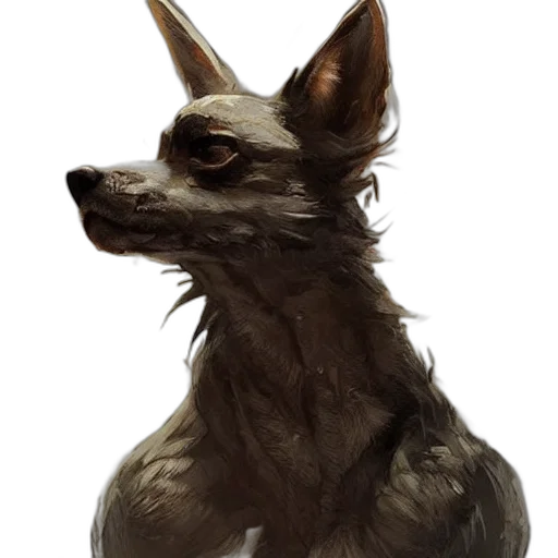 creature, animal, staff, mask transparent PNG cut-out