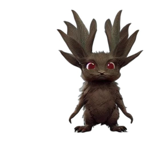 creature, animal, dragon, hair transparent PNG cut-out