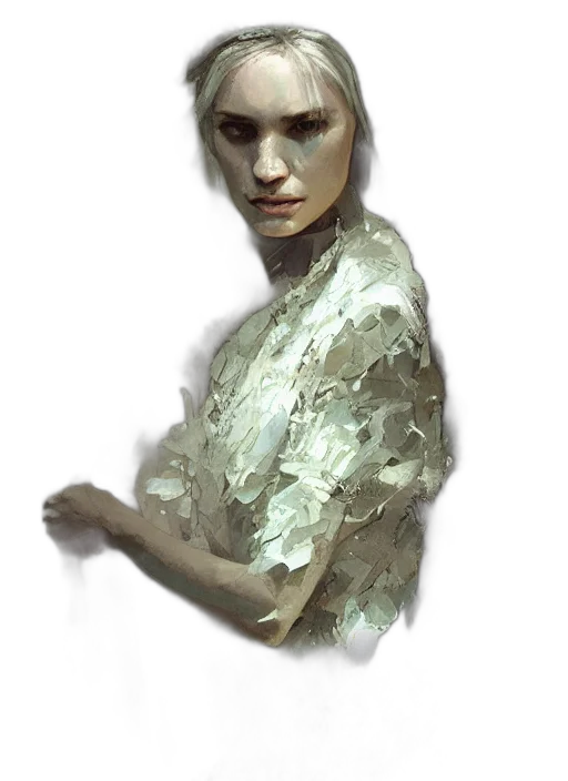 dress, face, mask, jewelry transparent PNG cut-out