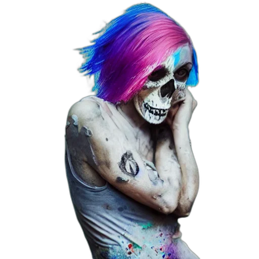 dress, mask, creature, jewelry transparent PNG cut-out