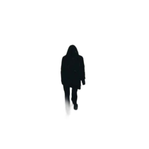 creature, jacket, dress, mask transparent PNG cut-out