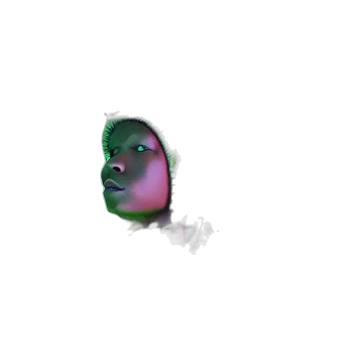 face, creature, mask, robot transparent PNG cut-out