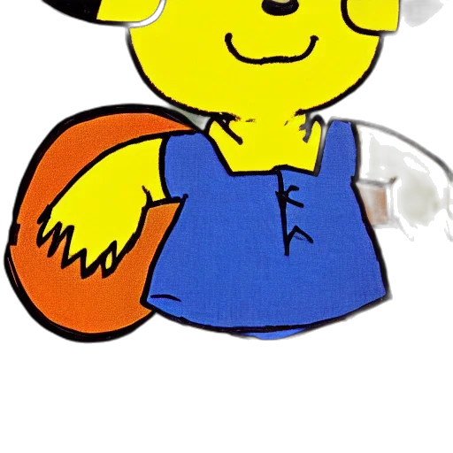 hat, staff, animal, dress transparent PNG cut-out