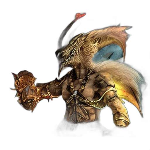 dragon, staff, weapon, sword transparent PNG cut-out