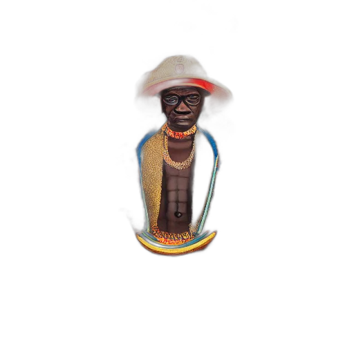 staff, hat, mask, jewelry transparent PNG cut-out
