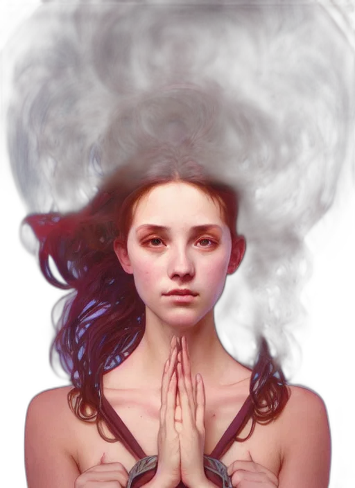 face, hair, crown, mask transparent PNG cut-out