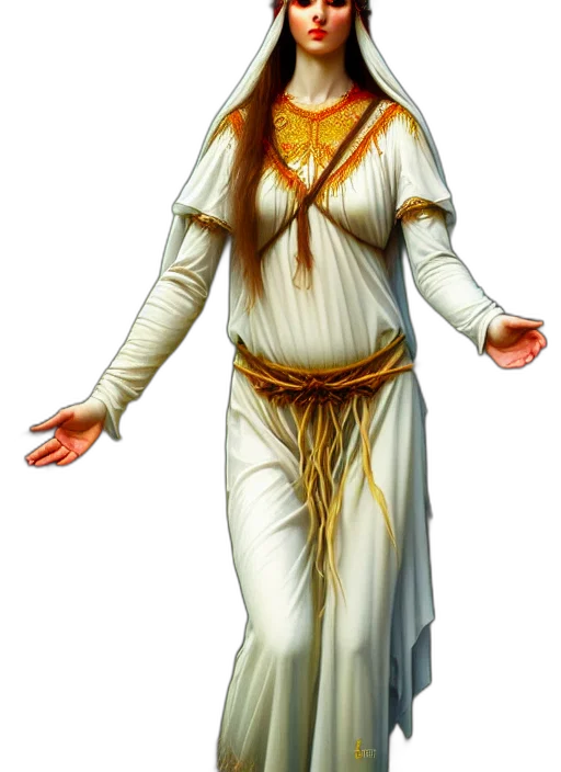 staff, jewelry, dress, concept art transparent PNG cut-out